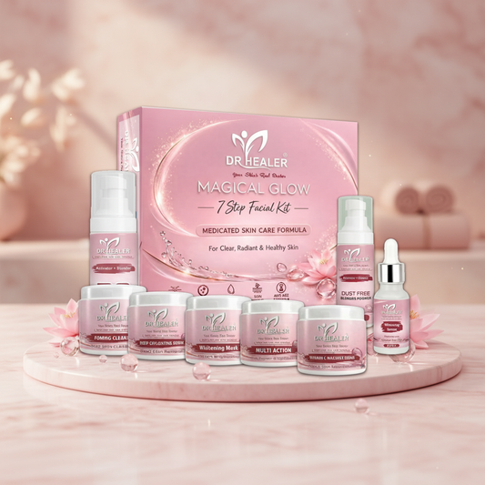 Dr Healer Magical 7 Step Facial Kit & Free Skin polish