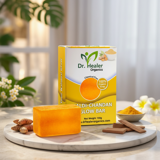 Haldi Chandan Soap By Dr Healer Organics
